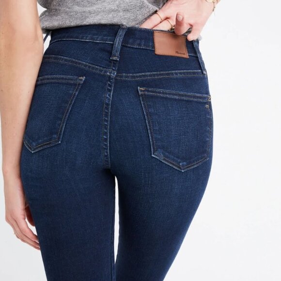 Women's Dark Blue Skinny Jeans - Picture 5 of 10